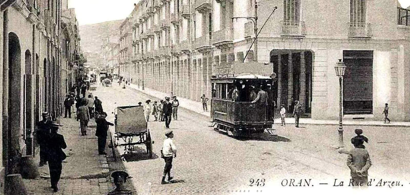 2231- Oran - Rue d'Arzew - Arcades2 - 1908.jpg